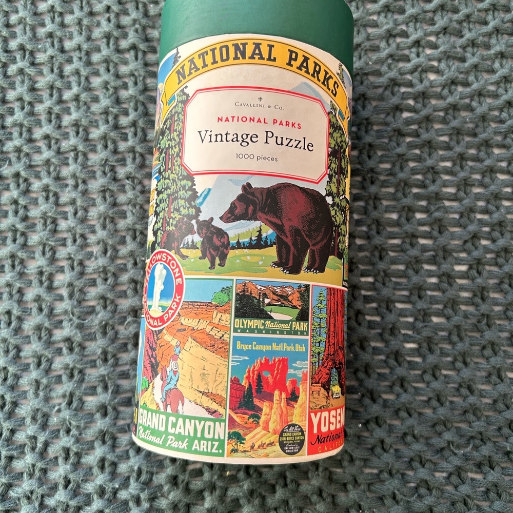 Cavallini & Co. Vintage Puzzle- National Parks